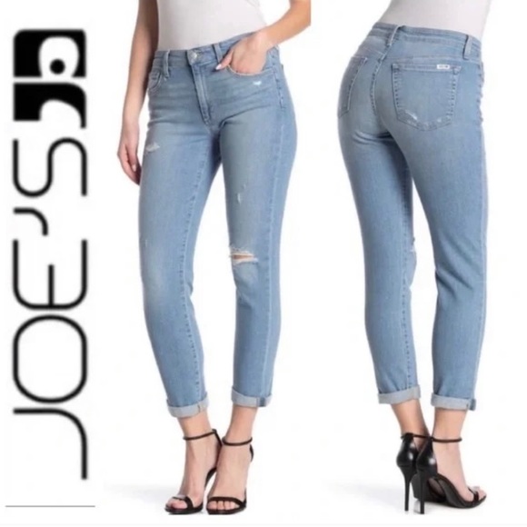 Joe’s Boyfriend Slim Ankle Jeans in Manila Wash-Mid-rise Women’s Size 25-NWT! - Picture 1 of 12